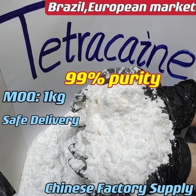 Polvo a granel el 99% puro material farmacéutico del Benzocaine de CAS 94-09-7 de la mejor calidad excelente del precio de la fuente