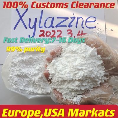 whatsapp +8615512129801, ácido clorhídrico CAS 23076-35-9 de Crystal Powder Xylazine con entrega rápida