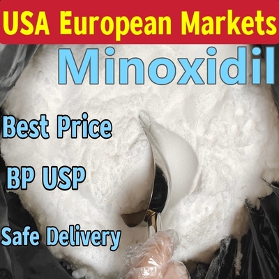 Polvo blanco Minoxidil Minoxidil CAS 38304-91-5 99,9%
