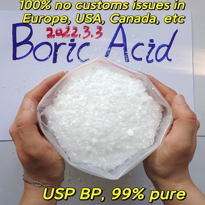Pureza alta 99% Ácido bórico /Ácido bórico intermedio farmacéutico CAS 11113-50-1