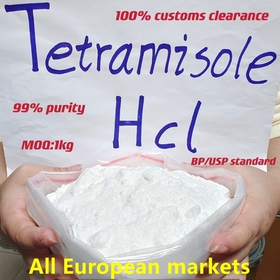 polvo del clorhidrato de CAS 16595-80-5 Levamisole del whatsapp +8615512129801/del ácido clorhídrico de Levamisole